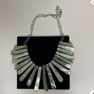 Authentic Starburst Bib Mother of Pearl